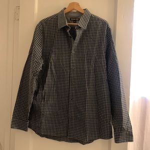Michael Kors button up plaid shirt